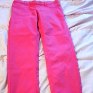 Pink jeans for girls